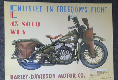 Harley Davvidson -metallitaulu
