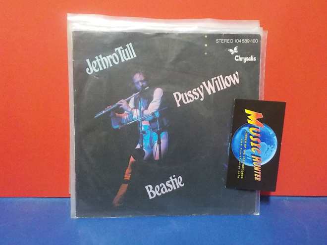 JETHRO TULL - PUSSY WILLOW / BEASTIE EX/EX- GER -82 7"