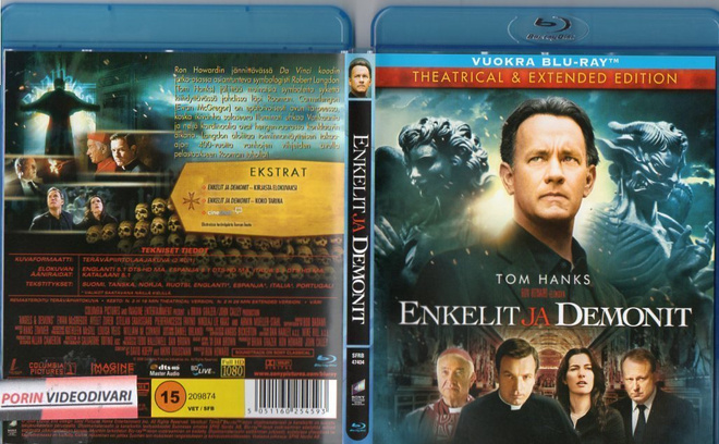 Enkelit Ja Demonit	(35 595)	vuok	-FI-	BLU-RAY	suomik.		tom h