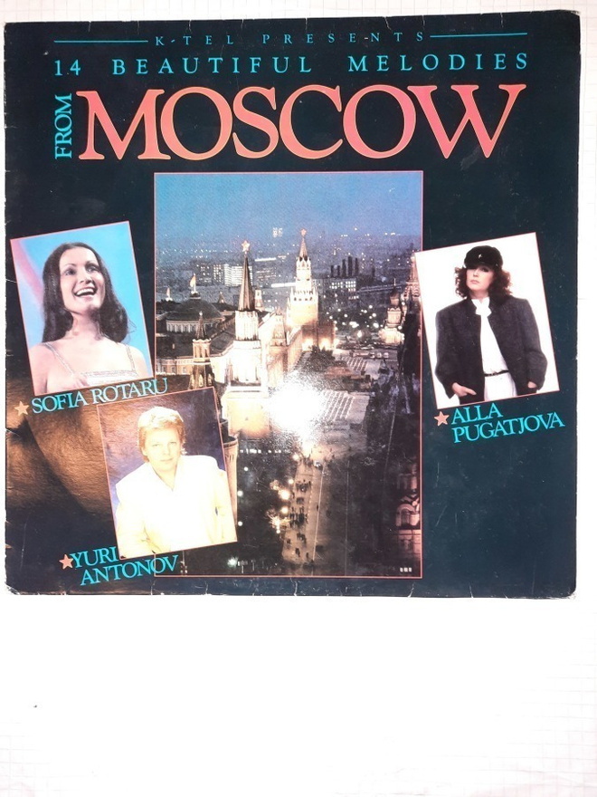 14 Beautiful Melodies From Moscow (1986) LP levy