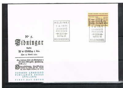 1971  Suomen lehdistö 200v