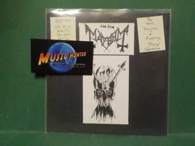 THE TRUE MAYHEM - FREEZING MOON / CARNAGE M-/M- 1ST PRESS 7"