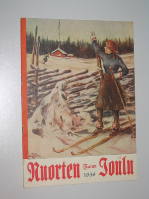 Nuorten Kaiun Joulu 1958 joululehti Nuorten Kaiku