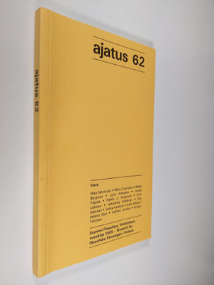 Ajatus 62 : Suomen filosofisen yhdistyksen vuosikirja = Å...