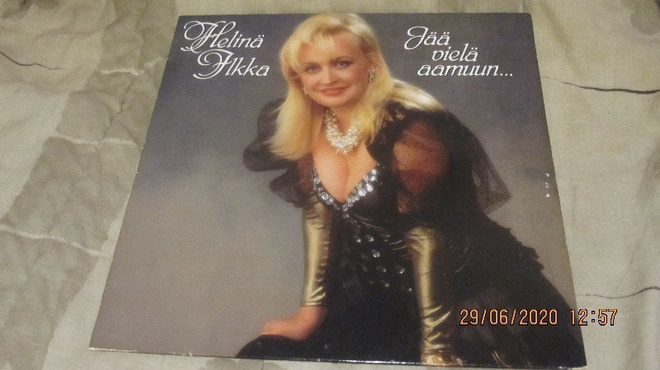 Helinä Ilkka Jää vielä aamuun ... lp-levy