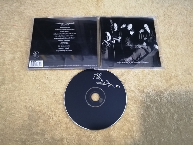 SOPOR AETERNUS & THE ENSEMBLE OF SHADOWS - Face One CD