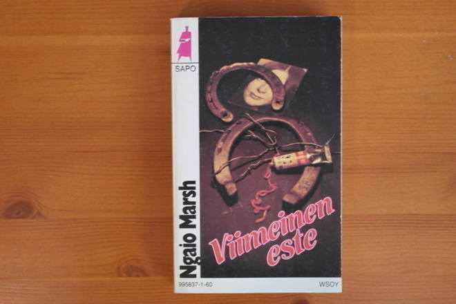 Ngaio Marsh.Viimeinen este.1.P.1881.Sapo 260.Nid.