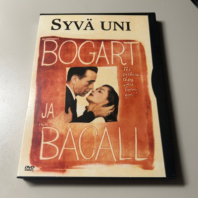 Syvä uni (1946) (Humphrey Bogart) DVD
