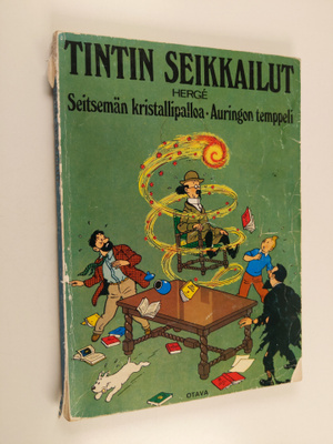Herge : Seitsemän kristallipalloa ; Auringon temppeli (yh...