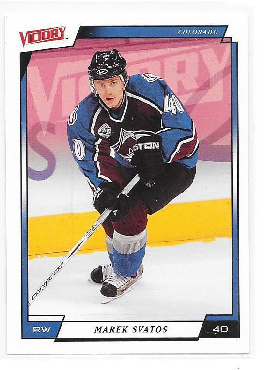 2006-07 UD Victory #49 Marek Svatos Colorado Avalanche