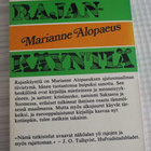 M. Alopaeus: RAJANKÄYNTIÄ, 1. painos, 1971, UUSI - pikkukuva 2
