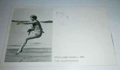 Turku, SNLL:n juhlat 1934, mv pk, Kenttäpostia p. 1939