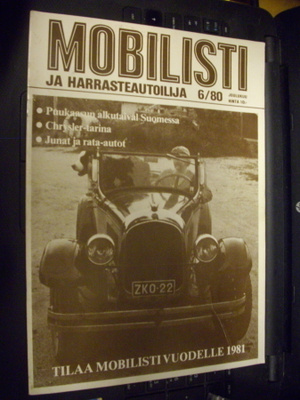 Mobilisti  6 / 1980  (  Sis. postikulut)