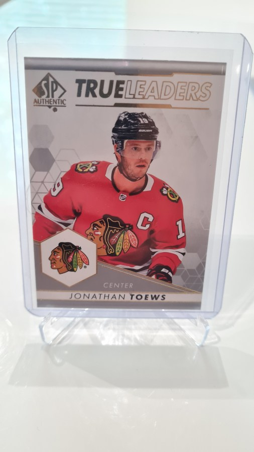 2022-23 SP Authentic True Leaders Jonathan Toews #TL-22