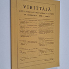 Virittäjä 1/1990 - pikkukuva 1