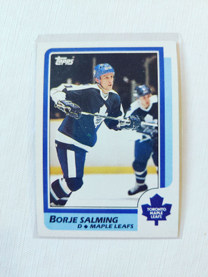 86-87 Topps - Borje Salming