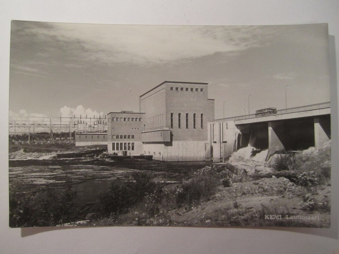 VANHA Postikortti Lappi Kemi 1950-l  Alkup.Mallikappale
