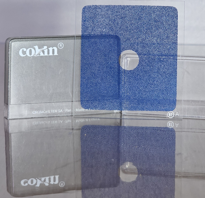 == Cokin A067 Spot Blue -suodatin