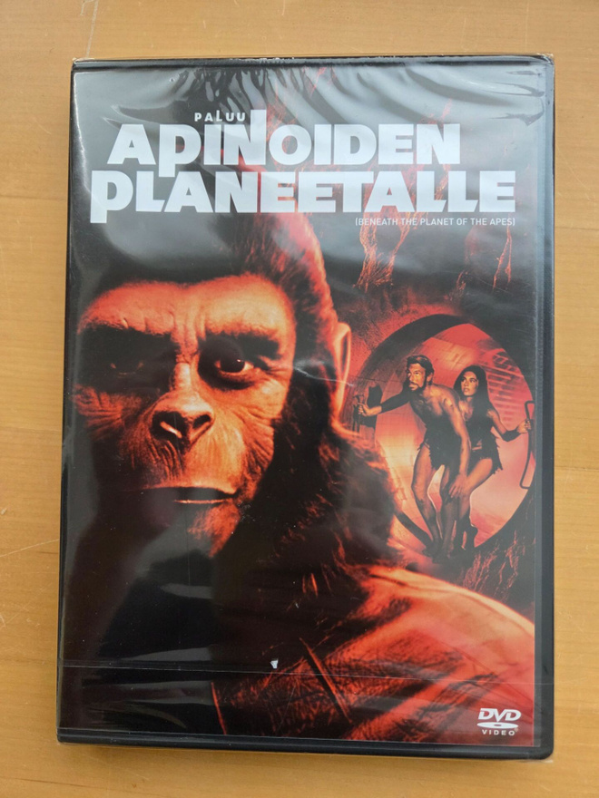 PALUU APINOIDEN PLANEETALLE . DVD . AVAAMATON . v 1969 .