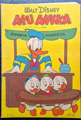 Aku Ankka Joulukuu 1958 N:23.