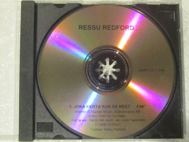 Ressu Redford • Joka Kerta Kun Sä Meet PROMO CDr-Single