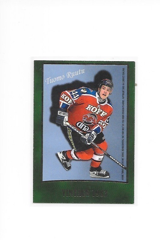 2003-04 CardSet Vintage 1983 #3of3 Tuomo Ruutu HIFK