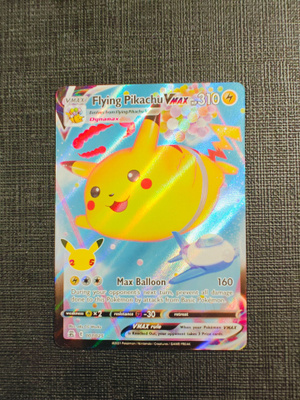 Pikachu 7/25 Full Art Pokemon Celebrations 25th Anniversary