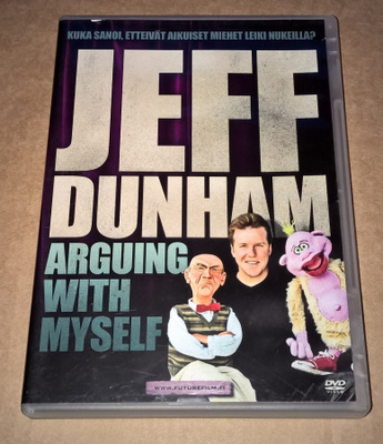 JEFF DUNHAM ARGUING WITH MYSELF   DVD  SUOMI, RUOTSI, NORJA