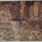 Elephanta-luolien kalliokaiverruksia Bombayssa, Intiassa - pikkukuva 1