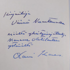 Olavi Kares : Päiväkirja (signeerattu, tekijän omiste) - pikkukuva 3