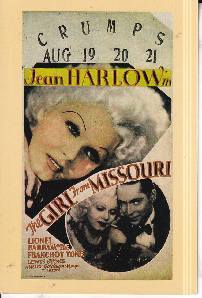 Jean Harlow, "The Girl from Missouri", elokuvamainos. e250