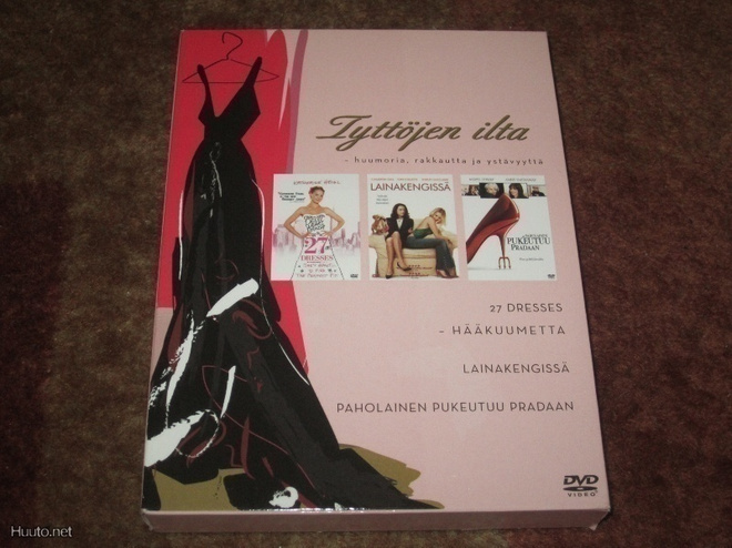 TYTTÖJEN ILTA 3DVD - LAINAKENGISSÄ / PAHOLAINEN PUKEUTUU...