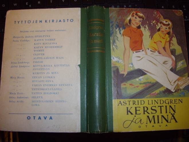Astrid Lindgren : Kerstin ja minä ( 1 p. 1949 )  RARE !
