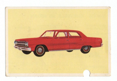 Purkkakuva Hellas Autosarja n:o 116 CHEVELLE 300 Sedan