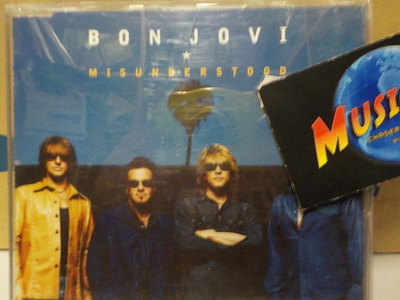 BON JOVI - MISUNDERSTOOD PROMO CDS (+)