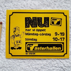 MYYMÄLÄ KERÄILY  RUOTSI VANHA TARRA - pikkukuva 1