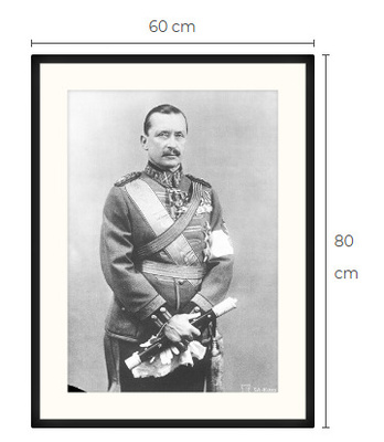 Uusi Mannerheim taulu kehystetty 60 cm x 80 cm
