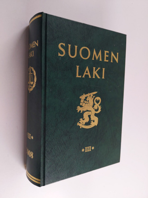 Suomen laki 2008 osa 3
