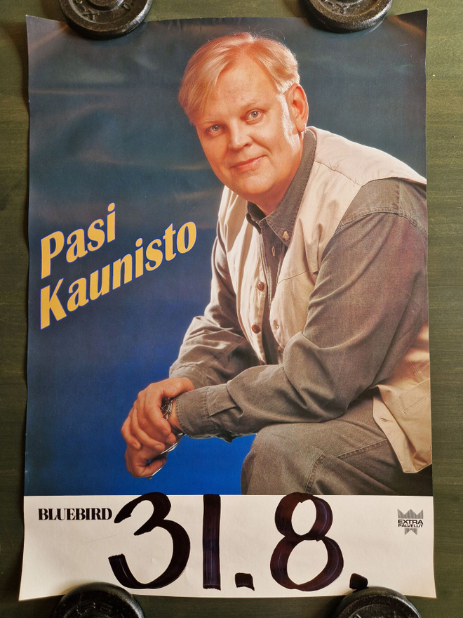 Pasi Kaunisto Keikkajuliste . 57×42cm