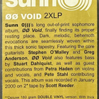 Sunn O)) : 00 VOID - 2LP, käytetty - pikkukuva 5