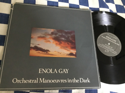 Orchestral Manouvers in The Dark Enola Gay kultti maksi Uk p