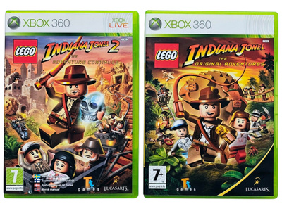 X360 - LEGO: Indiana Jones 1 & 2 (CIB)