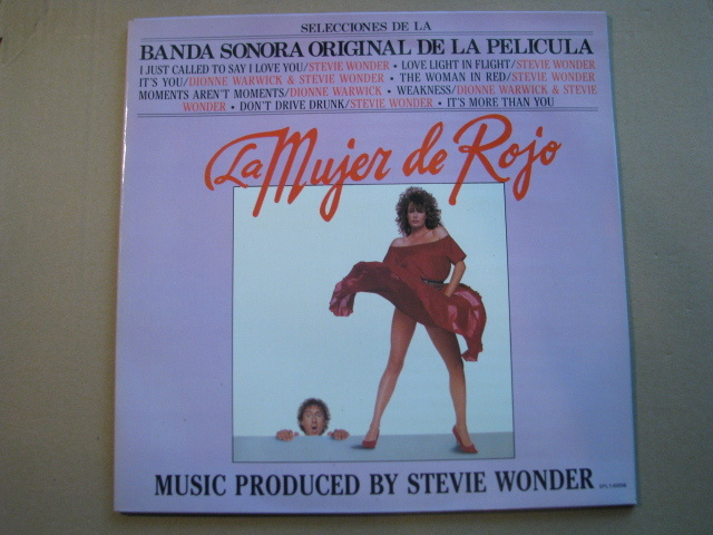 STEVIE WONDER - The Woman In Red ( Espanja-painos )