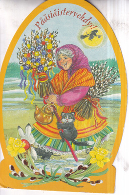 Marjaliisa Pitkäranta. Pääsiäistervehdys. e252