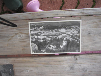 KUOPIO - vanha veljekset karhumäki postikortti v 1937