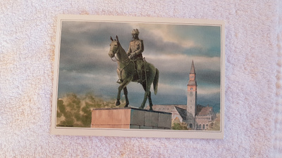 C.G. Mannerheim patsas Pälikkö Postikortti*