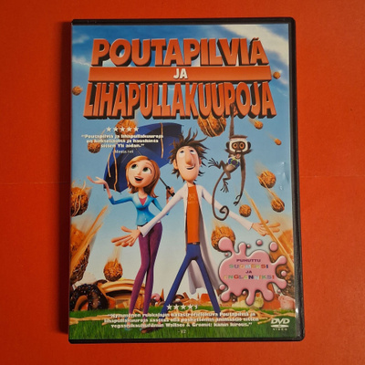 Poutapilviä ja lihapullakuuroja dvd