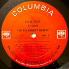 [LP] THE RAY CONNIFF SINGERS: SPEAK TO ME OF LOVE - pikkukuva 3