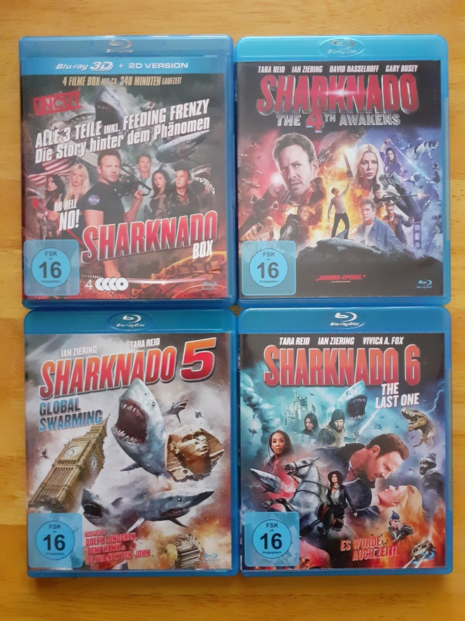 Sharknado 1-6 BLU-RAY