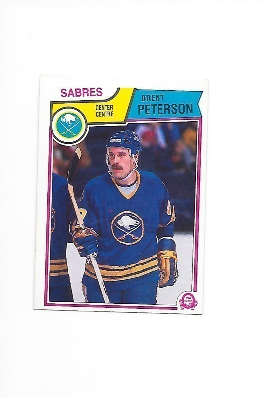 1983-84 OPC #68 Brent Peterson Buffalo Sabres